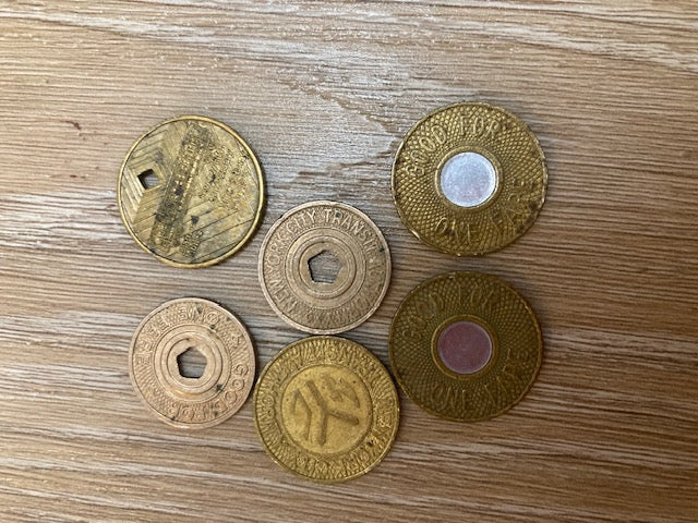All NYC tokens MTA of all time in excellent condition